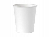 Biely papierový pohár 250 ml 100 kusov 80 mm