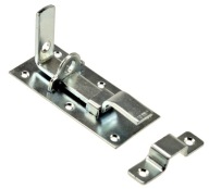 ZÁPADKA DVERÍ ZÁPADKA PRE VISNÝ ZÁMOK, OHNUTÁ 100mm