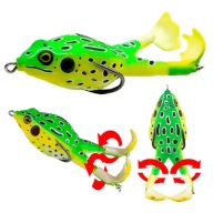 PLÁVAJÚCA WOBLEROVÁ ŽABKA S OTOČNÝMI PLUVAMI SAHIDO FROG FLICKER SUM RUŽOVÁ