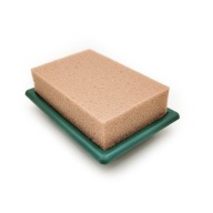 Stolička Deco MINI - zelená - kvetinová hubka so stojanom - suchá