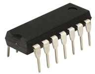 CD4069 6 x DIP14 menič