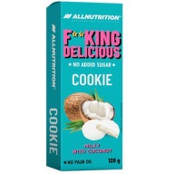 ALLNUTRITION FITKING COOKIE MILKY S KOKOSOM 128G FIT BEZ CUKRU