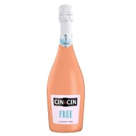 CinCin Free nealkoholické sladké ružové víno 750 ml