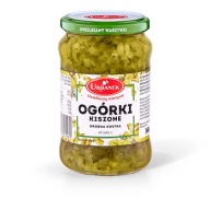 Nakladané uhorky, kocky 360g Urbánek