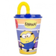 Hrnček so slamkou 430 ml Minions