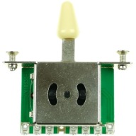 Kera 5P/SQ/ST 5-polohový prepínač, krém