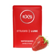 EXS LUBRICANT FAVORED intímny gél ústne jedlé jahodové vrecúško 5 ml
