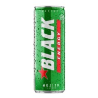 Black Energy Mojito sýtené energizujúce 250 ml