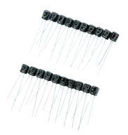 22uF 25V 22 µF 25 V LEAGUER (20 KS) ELEKTROLYTICKÝ KONDENZÁTOR