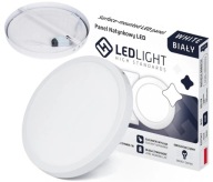LED stropné svietidlo 6W neutrálne 4000K 11,2cm biele stropné svietidlo na prisadený panel