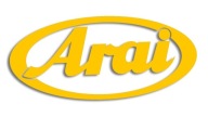 ARAI žltá vysekávaná nálepka