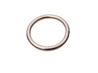 ZVÁRANÝ kovový krúžok 30 / 4 mm nikel 10 kusov