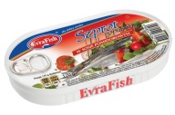 Šproty v paradajkovej omáčke, konzerva EvraFish 170g