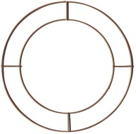Kruhový prsteň kovový ráfik DREAMCATCHER 25,4/18cm