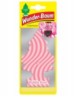 WUNDER BAUM Vianočný stromček s vôňou žuvačiek Bubble Gum Ružové autá do auta