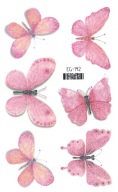 Umývateľné tetovanie pre deti GLITTER BUTTERFLIES EG142