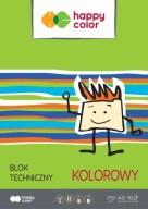 HAPPY COLOR TECHNICKÝ BLOK A3/10 170g FAREBNÝ