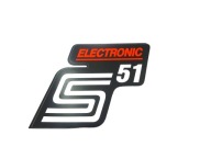 SIMSON S-51 ELEKTRONICKÝ KRYT NÁLEPKA