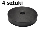 Antivibračná podložka, gumový izolátor vibrácií 50 x 8 x 10 mm - 4 kusy