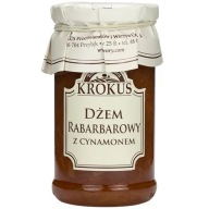 REBARBOVÝ DŽEM SO ŠKORICOU MENEJ CUKRU - CROCCUS