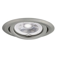 Kanlux LED stropné svietidlo pohyblivý bodový krúžok Argus II 10W matný chróm