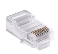 RJ45 počítačová zástrčka 8P 8C drôt 1 ks