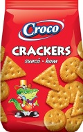 CROCO Krekry s príchuťou šunky 100g