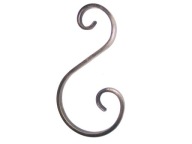 ŠPIRÁLOVÝ PRVOK TYP S H230, B120 60, 12x6MM