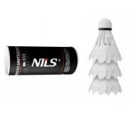 Sada pierkových badmintonových loptičiek, biela LED, 3 ks