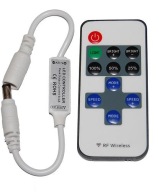 MINI RF STMIEVAČ 12V 72W + DIAĽKOVÉ OVLÁDANIE na LED pás