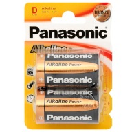 ALKALICKÉ BATÉRIE PANASONIC LR20 R20 D EFEKTÍVNE VÝKONNÉ 2 KS