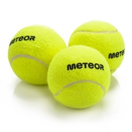 Tenisové loptičky, tenisové loptičky Meteor, 3 kusy