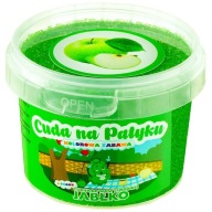 Farebná cukrová vata cukor do stroja s príchuťou JABLKO jablko 100g