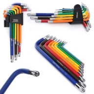 SADA FAREBNÝCH IMBUSOV TORX 9 EL. KRAFT&DELE