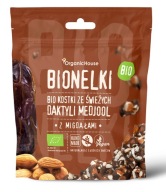 ORGANICHOUSE Bionelki datľové pralinky s mandľami, bezlepkové (50g) - B