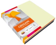 Medzitlačový papier na ORIGAMI 10x10cm PLASTOVÁ Súprava 100 listov MIX Farby