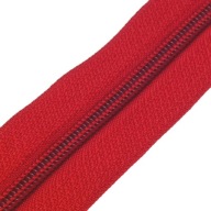 Zipsová páska zips červenej farby 171 1 METER