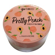 Max & More Matte Transparent Loose Blending Powder Peach 22 gramov