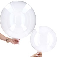 Transparentné balóny 25 cm a 50 cm Sada krištáľových balónov Dekorácia balónov