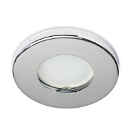 Halogénové stropné svietidlo IP44 CHROME pre LED