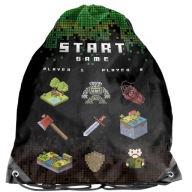 PIXELOVÁ TAŠKA NA OBUV OBUV Papuče MINECRAFT HRY