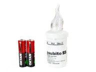 Vložka do sviečky LED Subito S5, biely lampáš