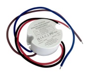 LED zdroj pre 60mm box na LED pás 1,25A 15W 12V IP67 50x50x22mm