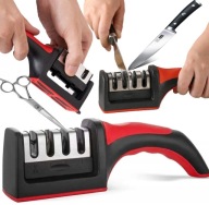 BRÚSENIE KUCHYNSKÝCH NOŽOV PRE KUCHYNSKÉ NOŽNICE BRÚSENIE COMPACT 4V1