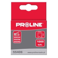 Sponky PROLINE TYP G 8 mm, 10,6x1,2 mm, 1000 ks.