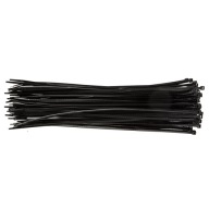 Sťahovacie pásky 4,8 x 370 mm, 75 ks NEO čierna 01-612