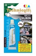 UNIVERZÁLNY SILIKÓN V MALEJ tube, ČÍRA 20ml TECHNICQLL S-072