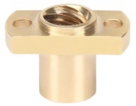 Trapézová matica T8 Tr8x8 príruba na 2 skrutky