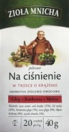 Čaj z MNÍŠSKEJ BYLINKY na krvný tlak