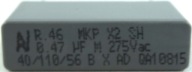 Arcotronics Fólia 0,47uF 470nF 20% 560V DC 10ks